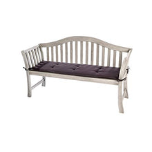 CENTRAL PARK Banc da giardino Beatriz 130 x 45 antracite