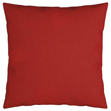 vidaXL Cuscini Decorativi 4 pz Rossi 50x50 cm in Tessuto