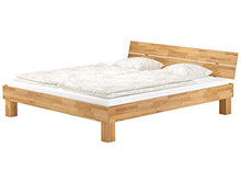 Erst-Holz Extra Largo Matrimoniale/futon 180x200 in Faggio Laccato con doghe rigide 60.80-18