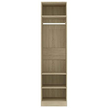 FAMIROSA Armadio Rovere Sonoma 50x50x200 cm in Truciolato