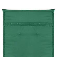 vidaXL 4X Cuscini per Sedie da Giardino Verdi 120x50x3 cm Coprisedia Copertura
