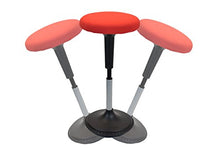Uncaged ergonomico Sit attivamente, tavolino sgabello 13" Round Seat Red