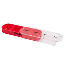 Timagebreze 1Pc 28 Quadrati Settimanali 7 Giorni per Tablet Portapillole Portaoggetti per Medicinali Organizzatore per Contenitori