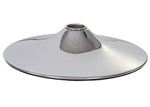 Set 4X basi Rotonde per sgabelli T845 Metallo Cromato Ø 41cm