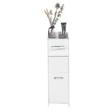 Portaoggetti Laterale Portaoggetti da Bagno Supporto da Bagno Armadio da Bagno Facile Installazione Design Moderno per Camera da Letto Accessorio per Il Bagno