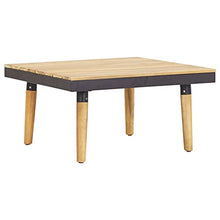 SKM Set Divani da Giardino 5 pz con Cuscini Legno di Acacia Marrone (62.4kg)