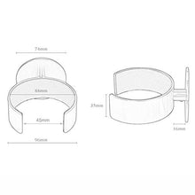 WEI-LUONG Asciugacapelli Rack a Parete in Acciaio Inox convenienti e pratici Bagno