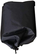 N / A Impermeabili radiatori Copertura 240x92x48 cm, Robusto mobili da Giardino Esterno Impermeabile Rotondo di Protezione (Nero),Nero
