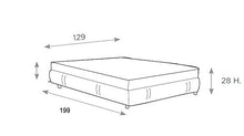 Letti Per Dormire.it - SOMMIER Gold Una Piazza e Mezza - con Box Contenitore alzata laterale Misure 120x190, Rivestimenti SFODERABILI Tessuto Ecopelle Microfibra