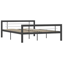 SKM Giroletto Grigio e Bianco in Metallo 160x200 cm