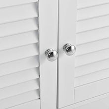 [en.casa] Armadio da Bagno per lavabo con mensola - 60x60x30cm - Bianco