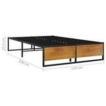 FAMIROSA Giroletto Nero in Metallo 120x200 cm-4815