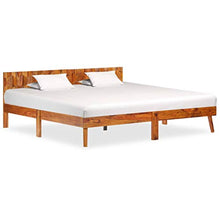 SKM Giroletto in Legno Massello di Sheesham 180x200 cm (27.02kg)