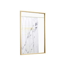 IG Specchi per Specchi per Specchi da Parete per Soiorno Semplice Rettangolare Fine Side Nordic Brass Bedroom Dressing Specchio Specchio Bagno Washroom Specchio Vanity Specchio,60 * 90 Cm,60 * 90 Cm