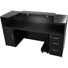 E5KP60 - Cassettiera per reception, colore: Nero