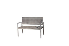 Panchina Sanremo in alluminio/Plastica Colore: grigio scuro