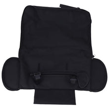 Chiwanji, borsa nera in tessuto Oxford, multiuso, resistente, con cerniera
