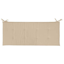 UnfadeMemory Cuscino per Panca da Giardino Beige 150x50x3 cm