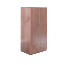 Argonauta Italia Armadio componibile con 2 Ante e 2 cassetti Noce Antico Cm 90x60xH 180