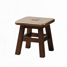 Sgabello Moderno Elegante e Semplice tavolino da caffè in Legno massello da casa Forte e Robusto (Colore : Figure 1, Dimensione : 24 * 24 * 25)