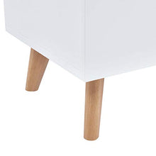 SKM Credenza Bianca 160x40x70 cm in MDF
