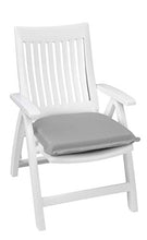 sleepling Outdoor 197228 - Set di 4 cuscini per sedia, 44 x 47 x 6 cm, colore: Argento