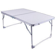 BGFS - Tavolo pieghevole portatile in alluminio, resistente, per campeggio, feste, picnic, barbecue, giardino