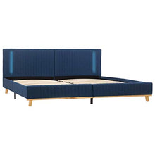 SKM Giroletto con LED Blu in Tessuto 160x200 cm (27.45kg)