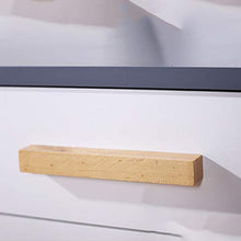 WALNUTA Comodino Tutto in Legno massello, Mini Comodino Semplice e Moderno con Design a Quattro Gambe, cassetto Singolo
