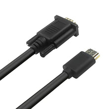 ASFD Compatibile con Hdmi con Cavo Vga Audio e Video 1,8 m Drive Gratuito Sistema Completo Nero