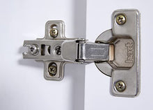 Inter Link Armadio Moderno con Ante Battenti in Legno Massello Verniciato, Bianco