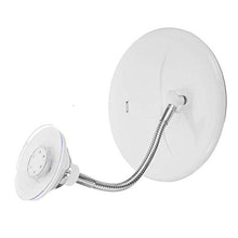 HUIO Specchio Cosmetico su Supporto Specchio per Trucco A LED Flessibile con Ingrandimento 10X Specchi Rotanti Ad Aspirazione Eccellente A 360 °Leggero