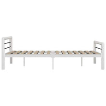 SKM Giroletto Bianco e Nero in Metallo 160x200 cm