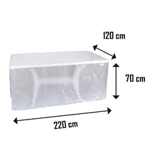 Ribimex F10Copertura per tavoli da Esterno Rettangolare 220x120x70 cm
