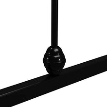 SKM Giroletto Nero in Metallo 100x200 cm (17.6kg)