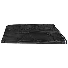 Fodera per sedia, copertura per sedia a dondolo sospesa da giardino impermeabile per esterni, nera 230x200cm