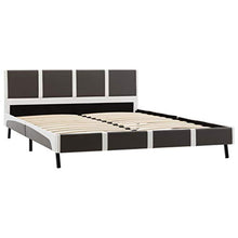 SKM Giroletto Grigio e Bianco in Similpelle 160x200 cm (26.75kg)