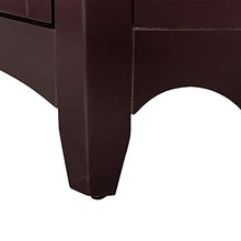 Teamson Home Mobile Bagno D'Angolo Da Legno Armadietto Marrone ELG-596