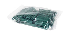 Thermoplast, strisce di protezione per recinzioni, colore arancione, 60 m x 48 mm = 2,88 m2, verde RAL 6006 + 100 clip