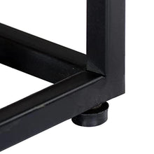 vidaXL Comodino Tavolino da Notte Solido Robusto Resistente Pratico Comodo Utile Armadietto Ampio 40x30x50 cm in Legno Massello di Recupero e Acciaio