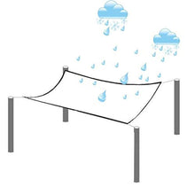 GDMING Trasparente Telone, Robusto Impermeabile PVC Teloni, (400gsm) Resistente agli Agenti Atmosferici Coperture per Piante con Occhielli, Personalizzabile (Color : Chiaro, Size : 4X5M)
