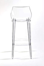Mahi Mahi Sgabello Alto Bar - Set 4 Pezzi - in policarbonato Cristallo - MMTB000
