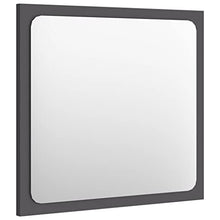 vidaXL Set Mobili da Bagno 2 pz Grigio in Truciolato