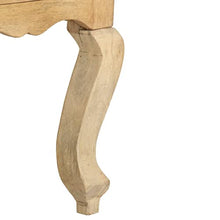 vidaXL Comodino 40x35x60 cm in Legno Massello di Mango