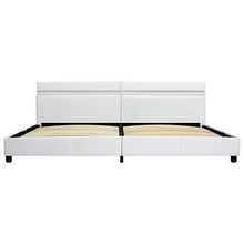 SKM Giroletto con LED Bianco in Similpelle 180x200 cm (31.2kg)