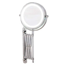 Mirror Specchio Bagno, Specchio WC, Specchio LED, Specchio cosmetico, Specchio telescopico, Specchio cosmetico bifacciale ad Alta Definizione, Specchio a Parete