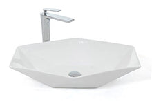 Lavabo in ceramica, 63,5 cm x 41 cm x 13,5 cm, per bagni e ospiti