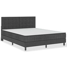 FAMIROSA Letto a Molle Grigio Scuro in Tessuto 180x200 cm-4714