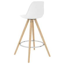 vidaXL Set da Bar 7 pz Bianco
