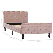 SKM Giroletto Rosa in Velluto 90x200 cm (21.6kg)